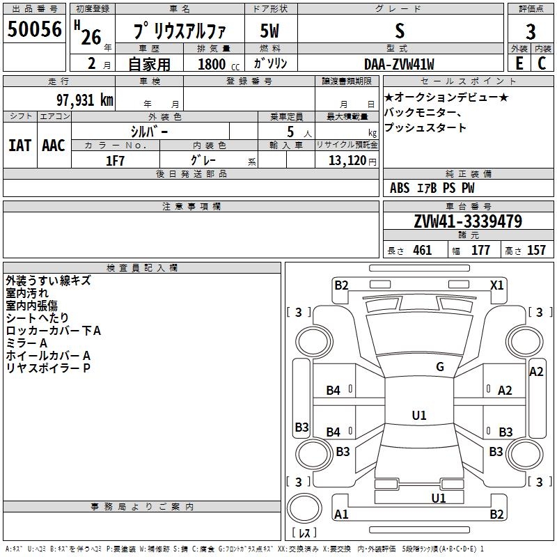 TOYOTA PRIUS ALPHA