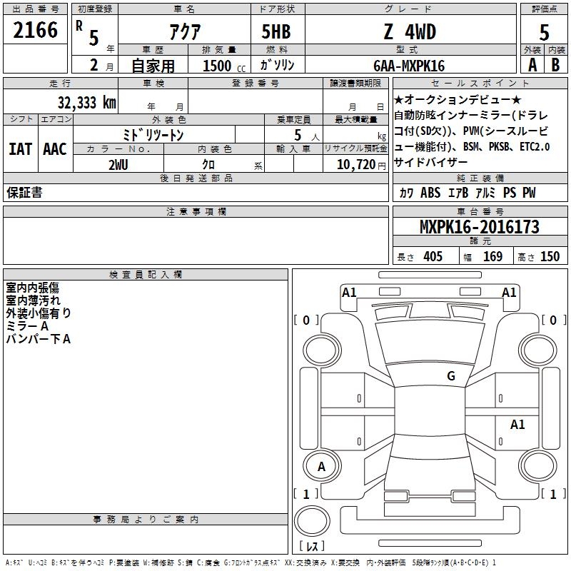 TOYOTA AQUA