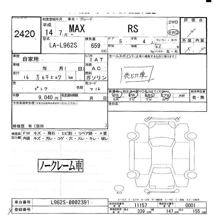 DAIHATSU MAX