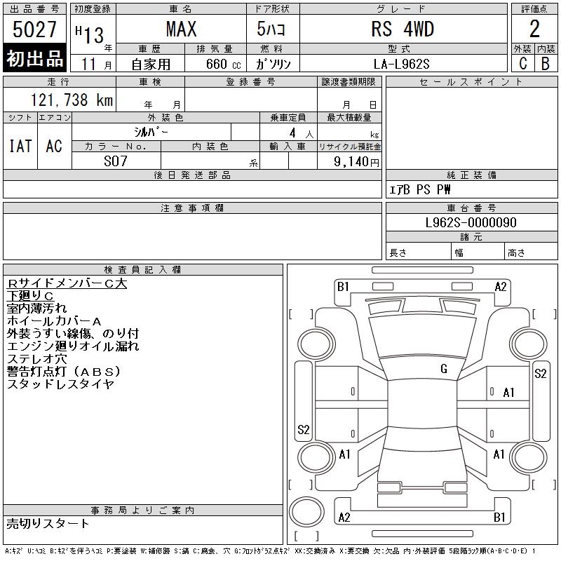 DAIHATSU MAX