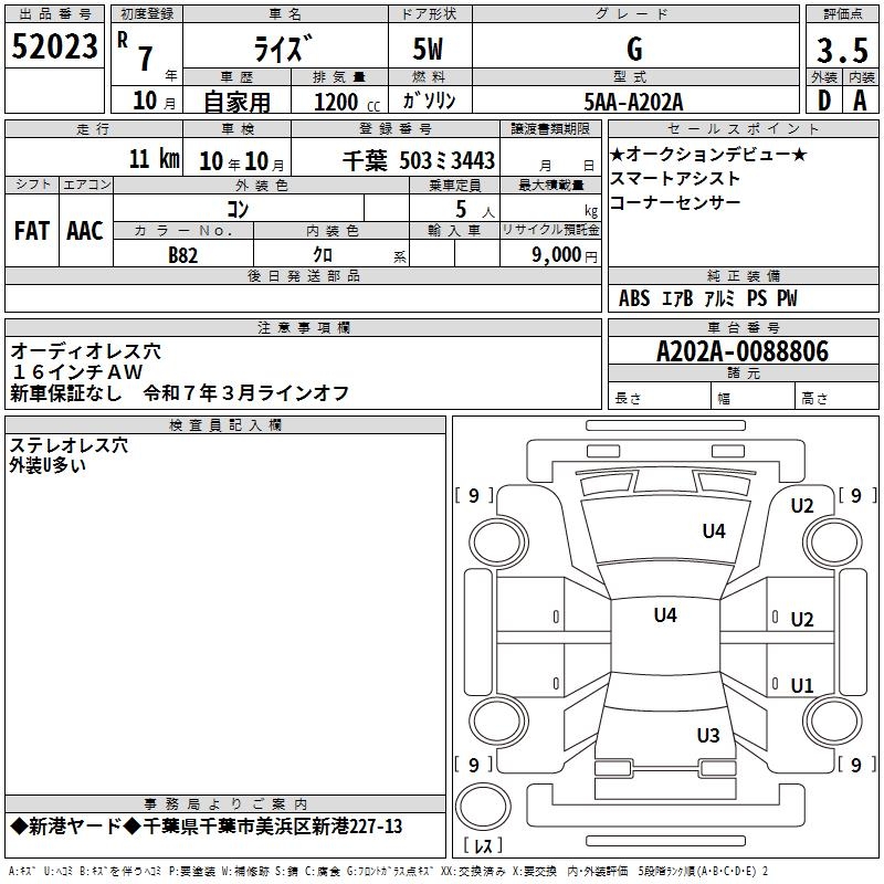 TOYOTA RAIZE