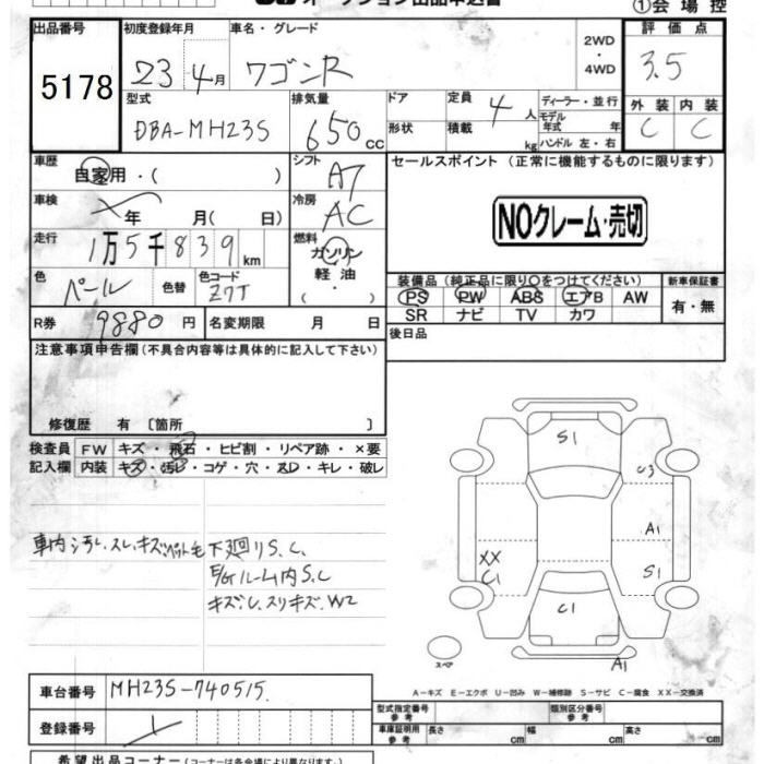 SUZUKI WAGON R