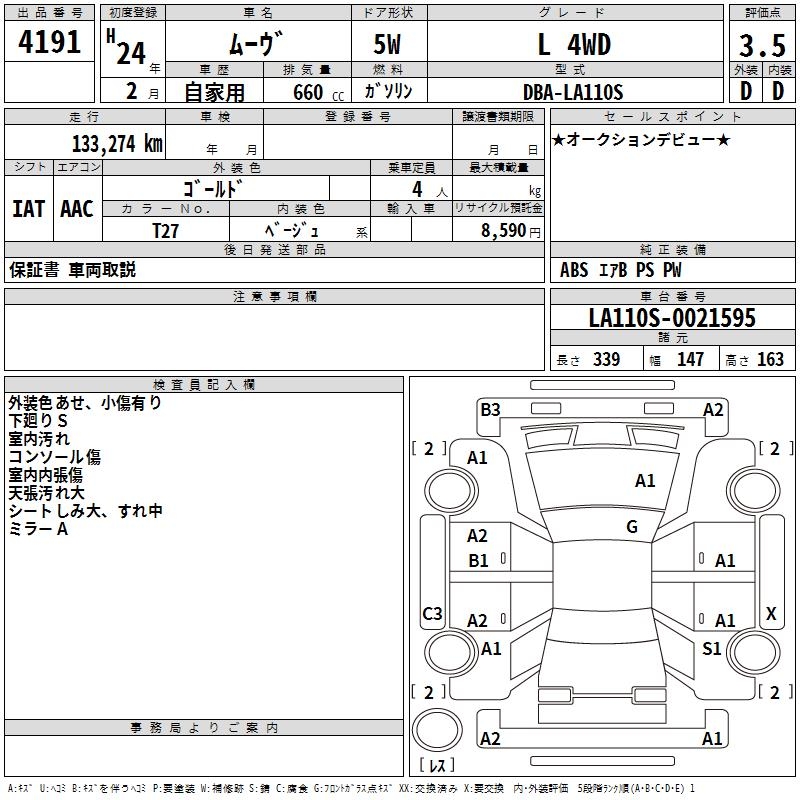 DAIHATSU MOVE