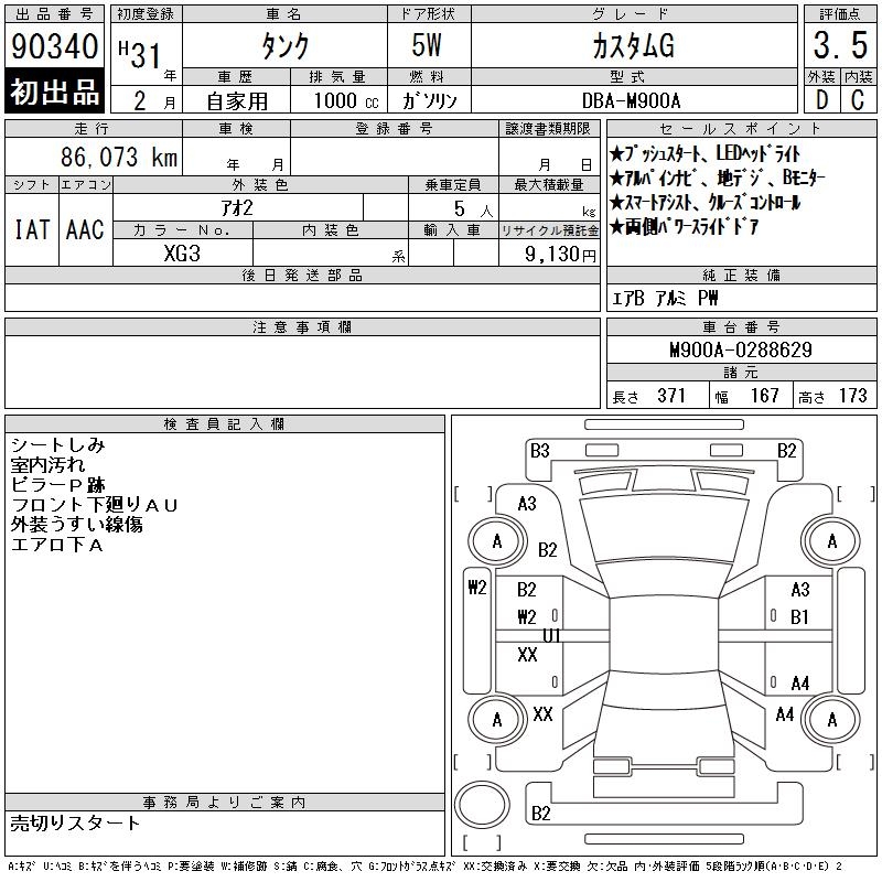 TOYOTA TANK