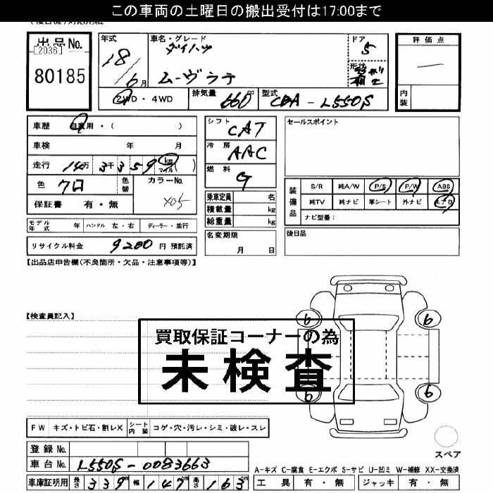 DAIHATSU MOVE LATTE