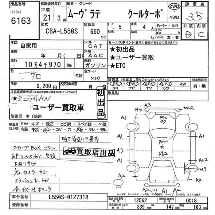 DAIHATSU MOVE LATTE