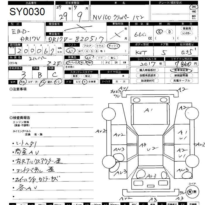 NISSAN NV100 CLIPPER