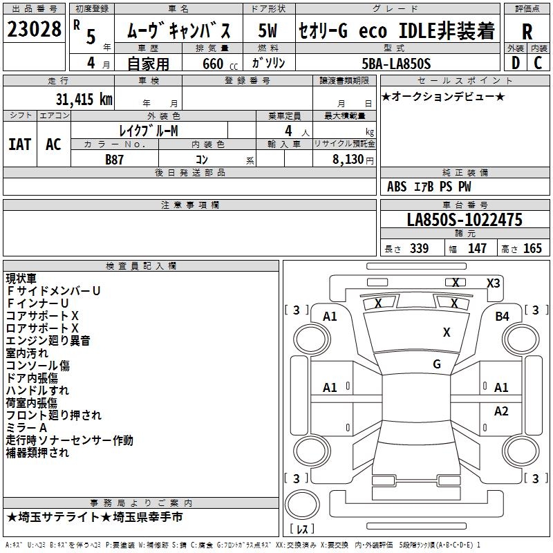 DAIHATSU MOVE CANBUS