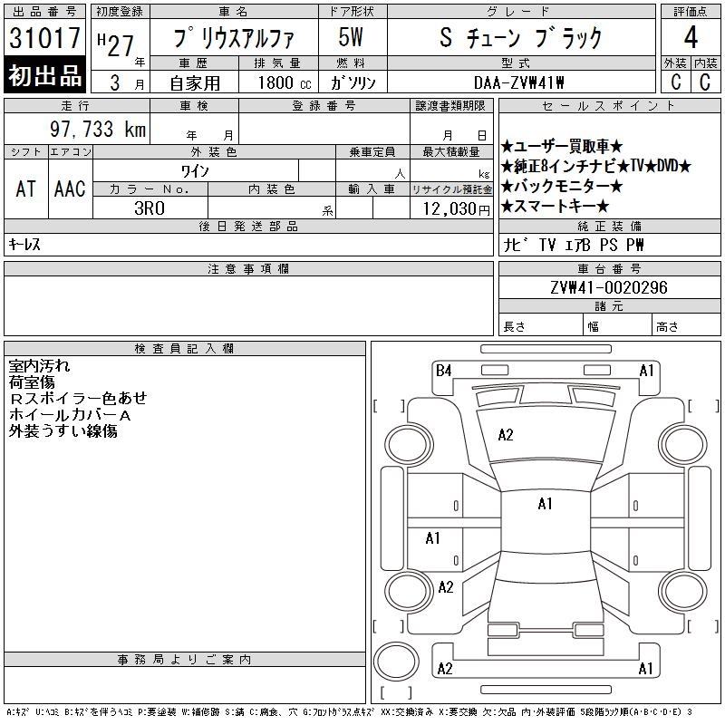 TOYOTA PRIUS ALPHA