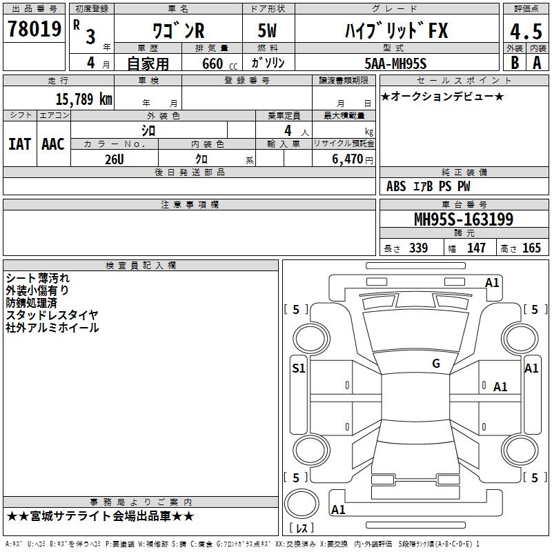 SUZUKI WAGON R