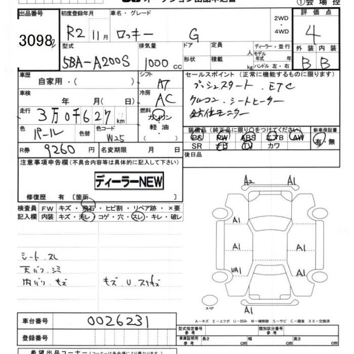 DAIHATSU ROCKY