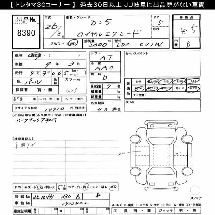 MITSUBISHI DELICA D:5