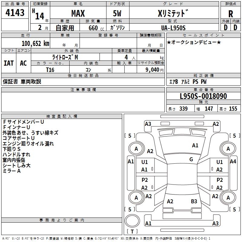 DAIHATSU MAX