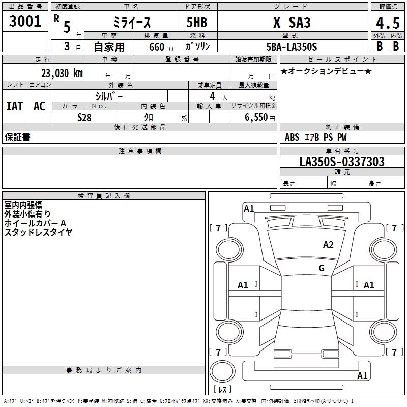 DAIHATSU MIRA E:S