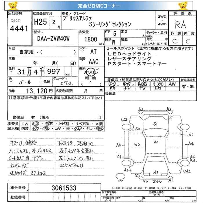 TOYOTA PRIUS ALPHA