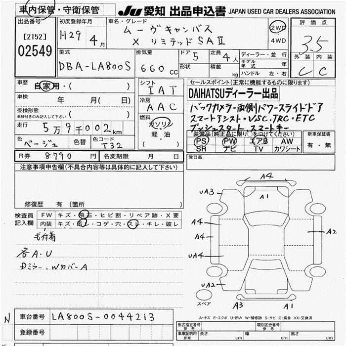 DAIHATSU MOVE CANBUS