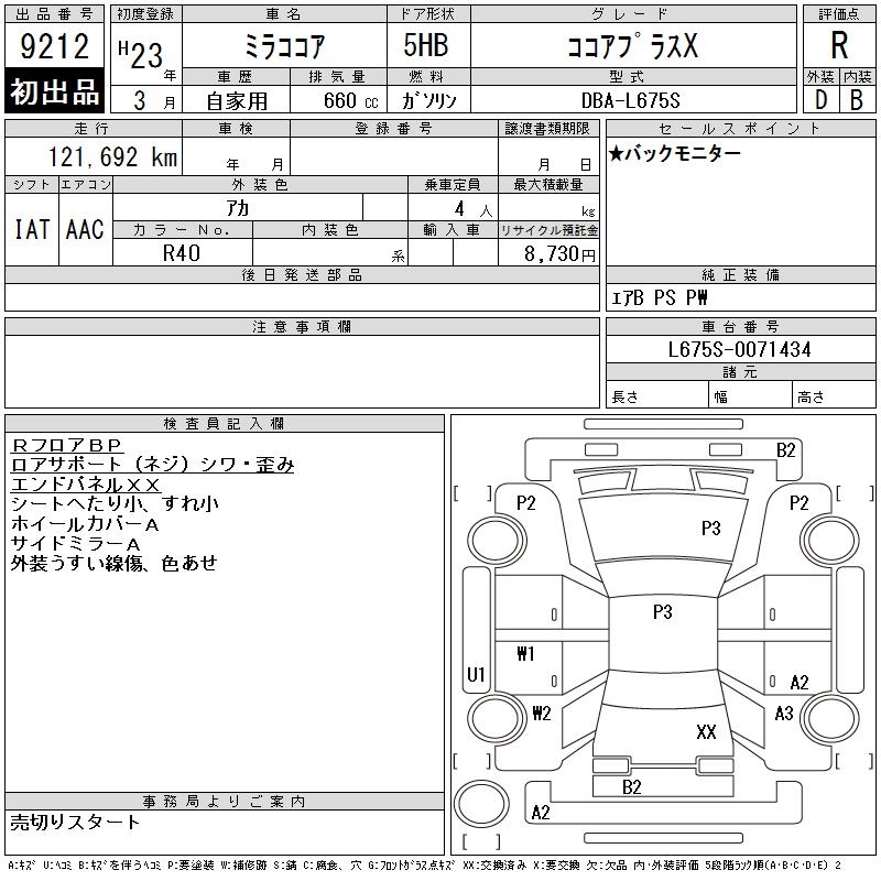 DAIHATSU MIRA COCOA