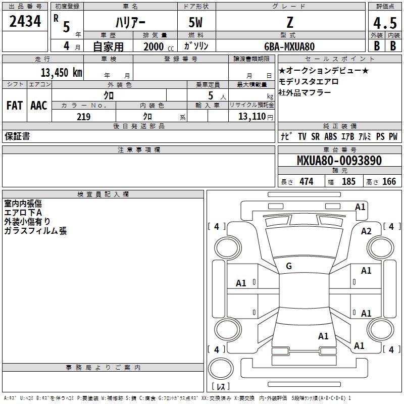 TOYOTA HARRIER