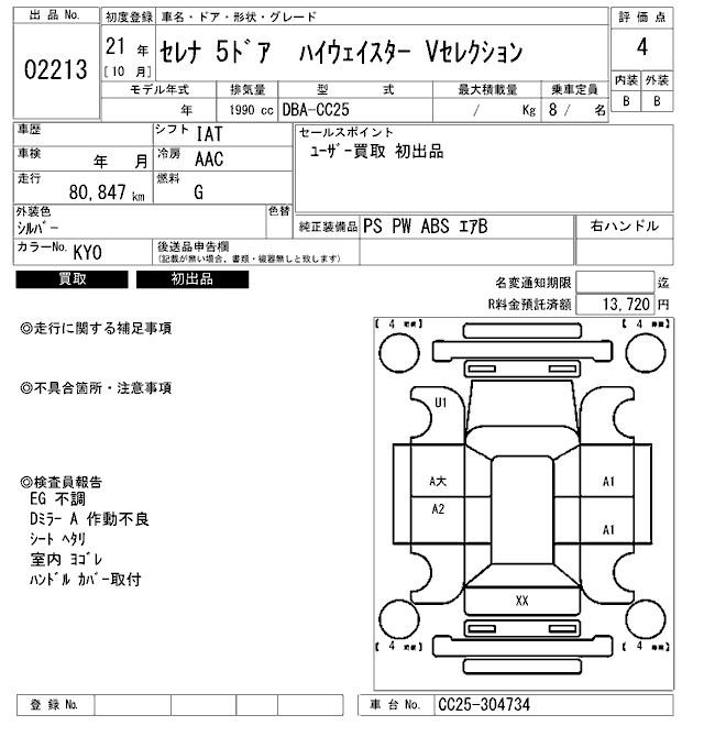 NISSAN SERENA