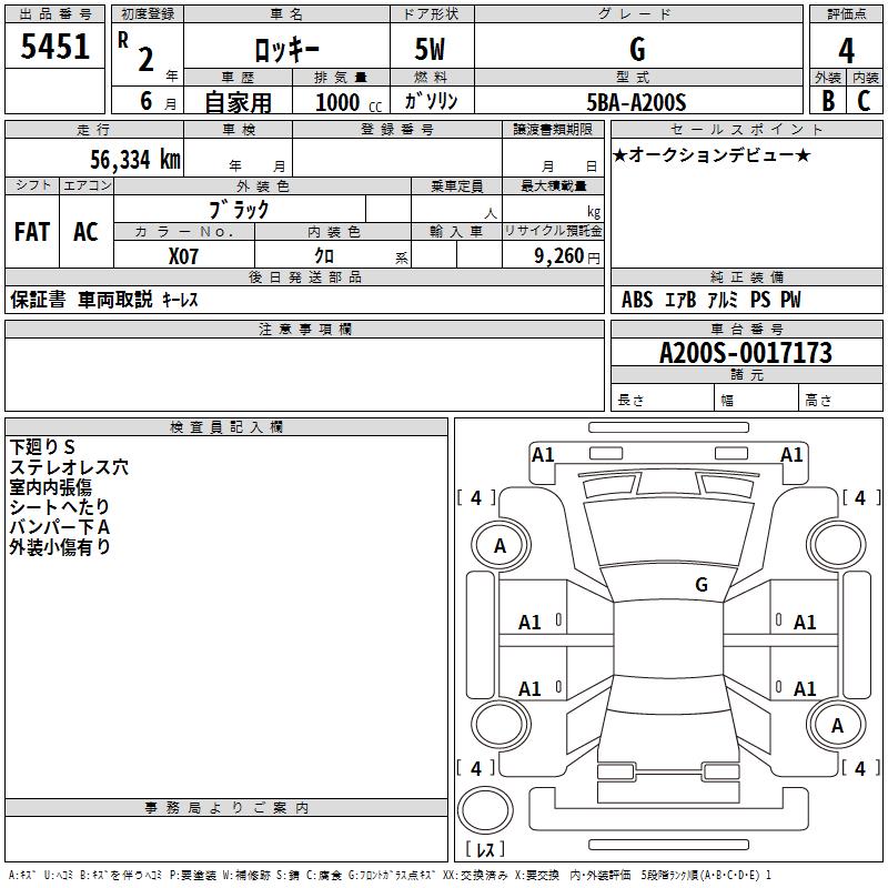DAIHATSU ROCKY