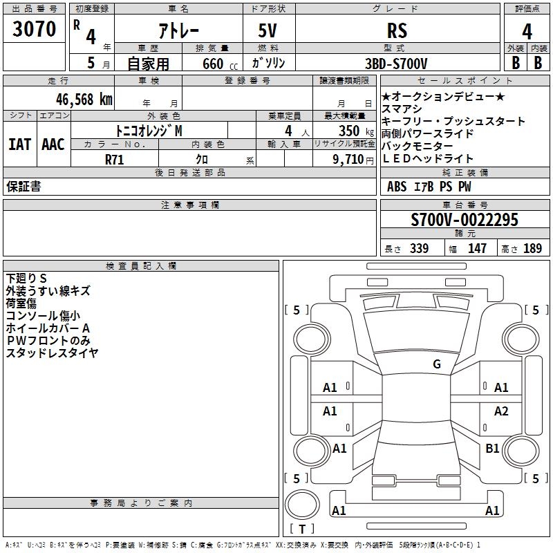 DAIHATSU ATRAI