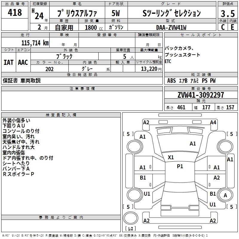 TOYOTA PRIUS ALPHA