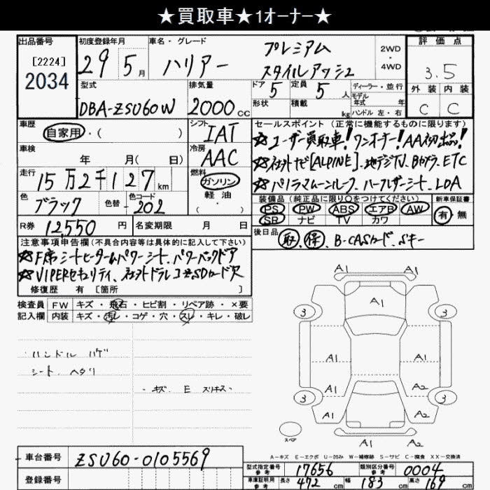 TOYOTA HARRIER