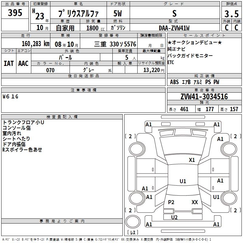 TOYOTA PRIUS ALPHA