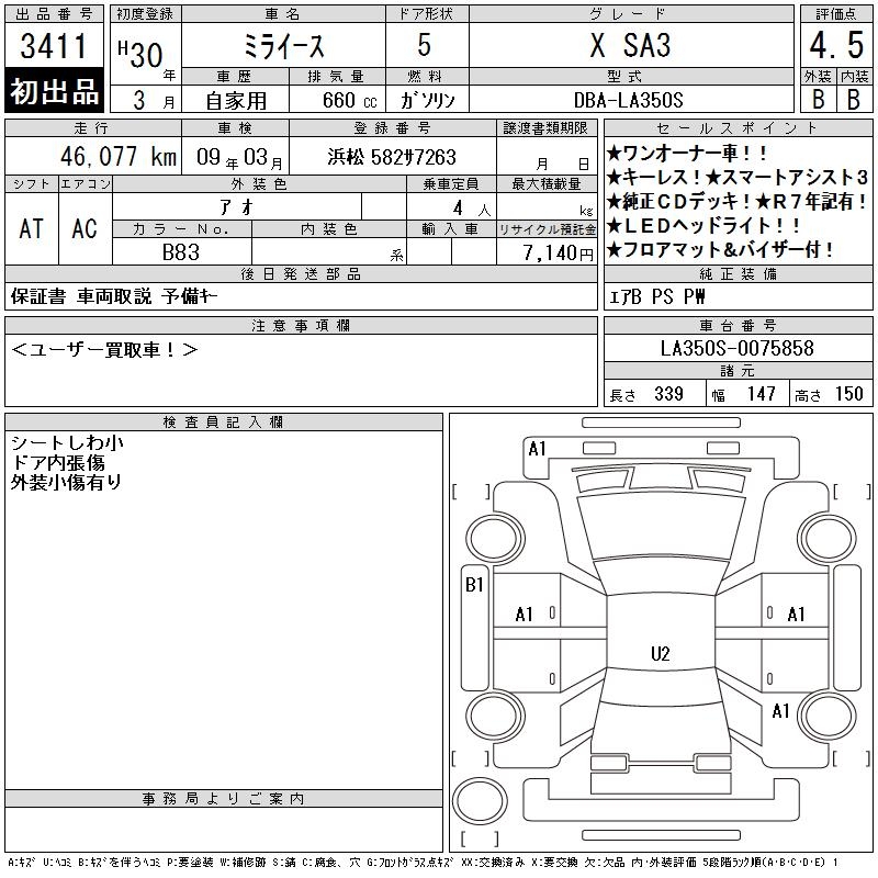 DAIHATSU MIRA E:S