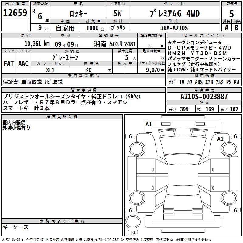 DAIHATSU ROCKY