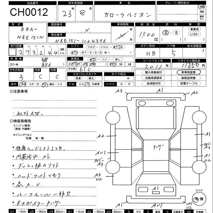 TOYOTA COROLLA RUMION