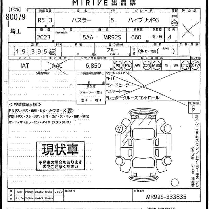 SUZUKI HUSTLER