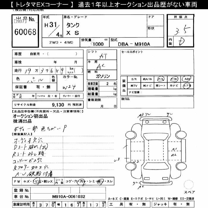 TOYOTA TANK