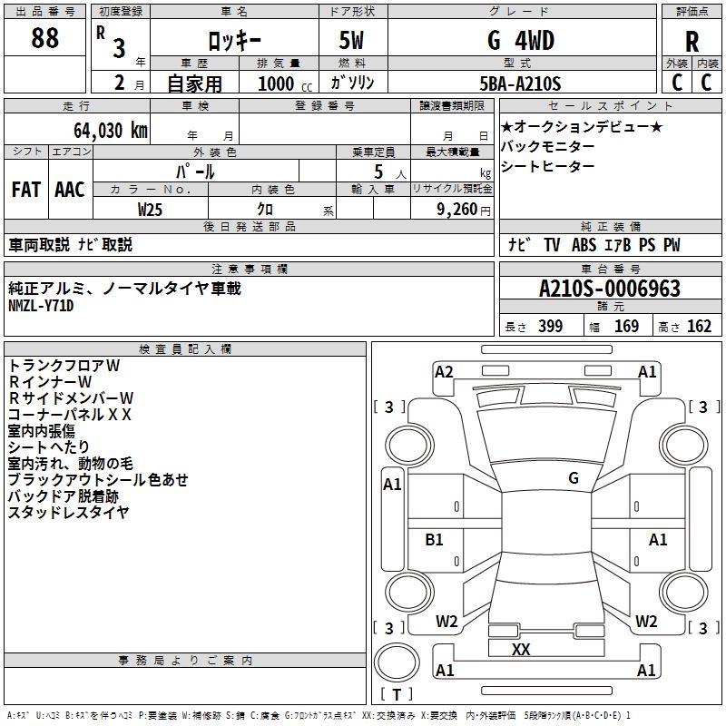 DAIHATSU ROCKY