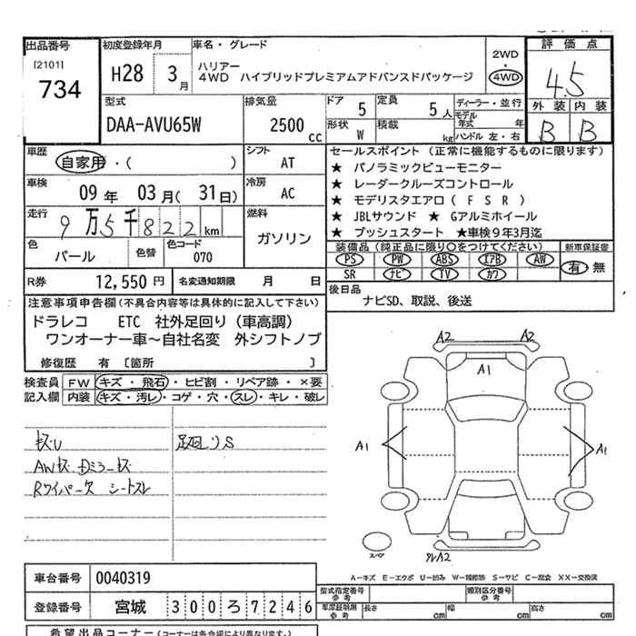 TOYOTA HARRIER