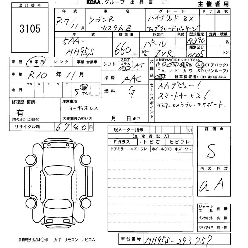 SUZUKI WAGON R