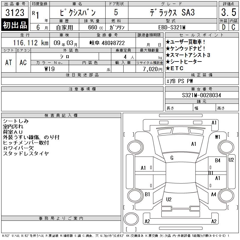 TOYOTA PIXIS VAN