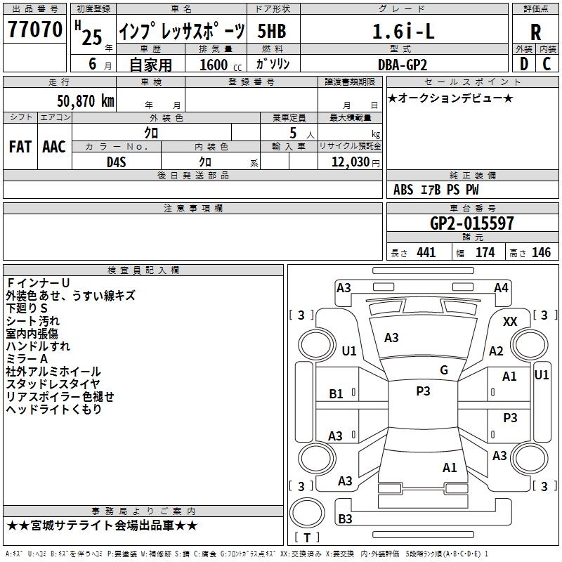 SUBARU IMPREZA