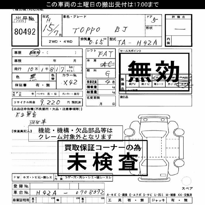 MITSUBISHI TOPPO BJ