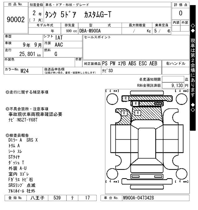 TOYOTA TANK