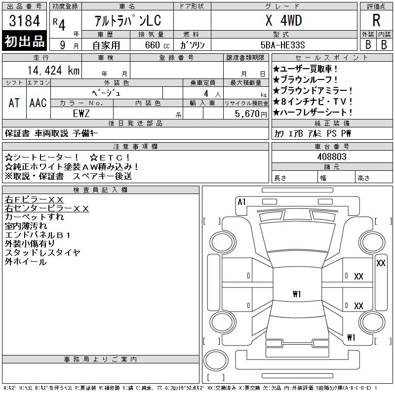 SUZUKI ALTO LAPIN