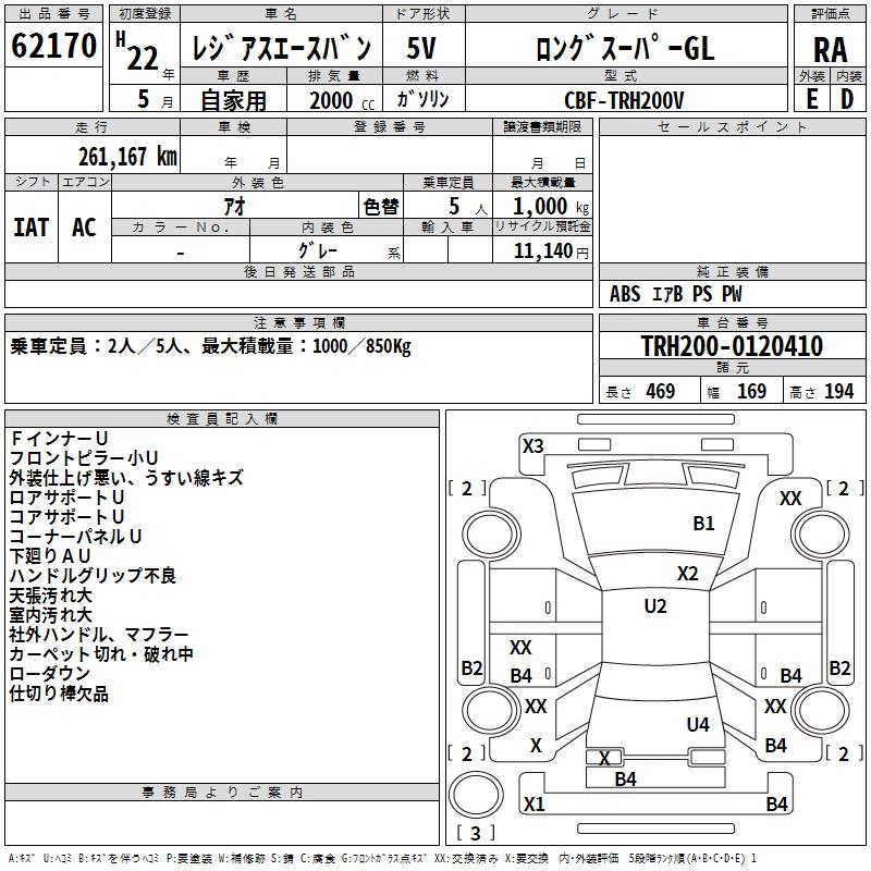 TOYOTA REGIUS ACE