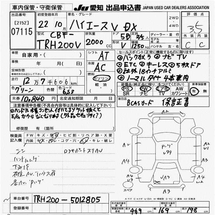 TOYOTA REGIUS ACE