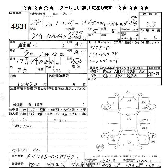 TOYOTA HARRIER