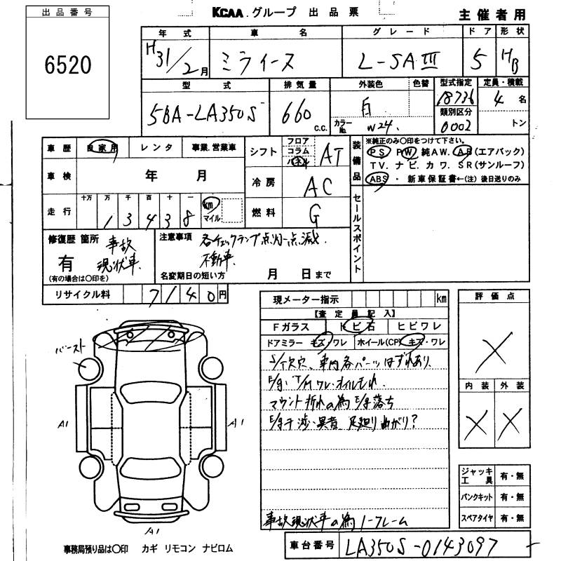 DAIHATSU MIRA E:S