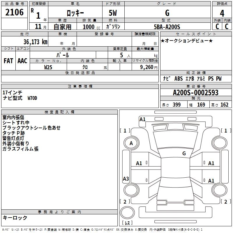 DAIHATSU ROCKY