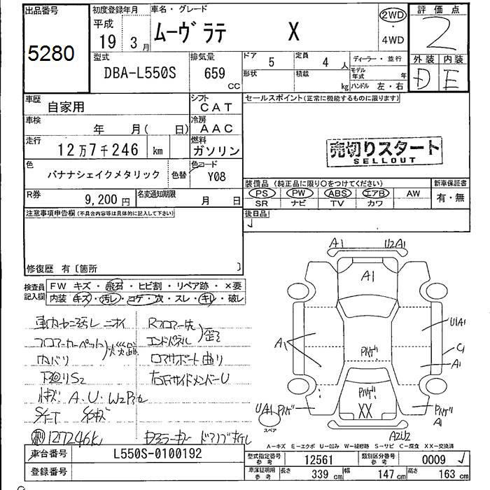 DAIHATSU MOVE LATTE