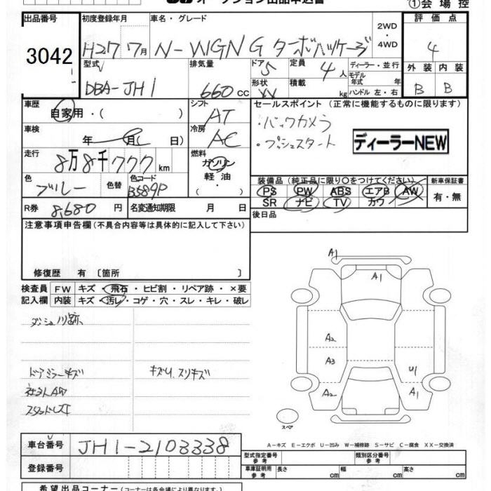 HONDA N-WGN
