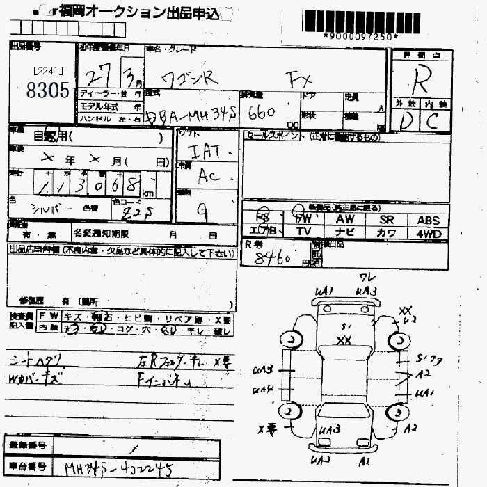 SUZUKI WAGON R