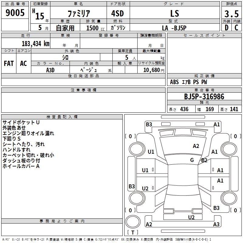 MAZDA FAMILIA